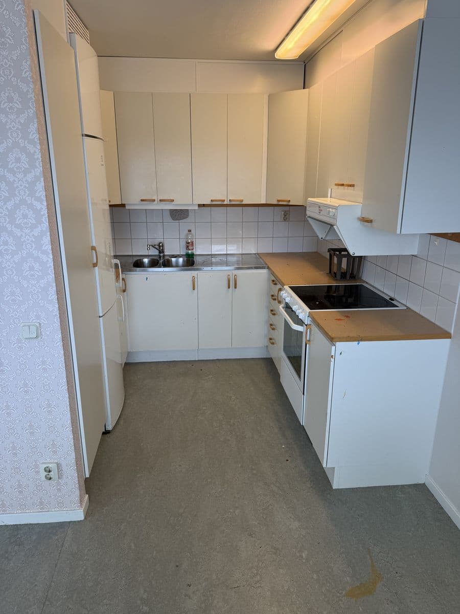 Kök efter tömning